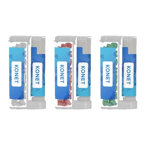 Sugar Free Mints in a Rectangular Flip-Top Duo w/ Natural Lip Moisturizer