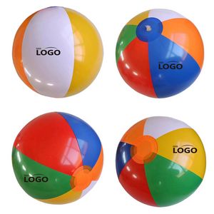 Summer Outdoor Rainbow Color PVC Sports Pool Beach Ball