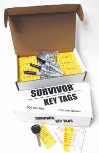 Survivor Key Tags (Set of 500)