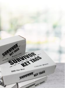 Survivor Key Tags (Set of 500)
