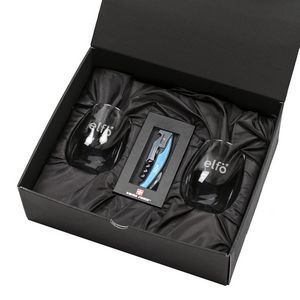 Swiss ForceÂ® Opener & Stanford Stemless Wine
