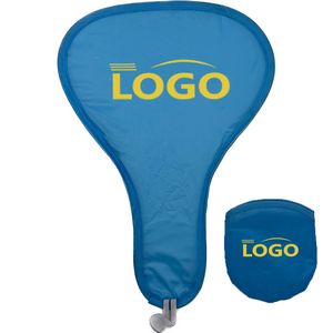 T Shape Foldable Fan With Pouch