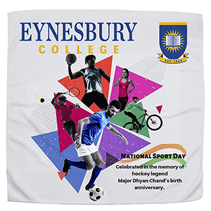 THE COOLING BANDANA" Full Color Sublimation â€“ 22" H x 22" W