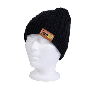 "THE COZY" Cable Knit Beanie With Fluffy Soft Lining