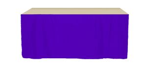 Table Skirt - 3 sided 6'