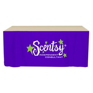 Table Skirt - 3 sided 6'
