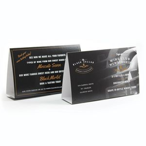 Table Tent - Horizontal