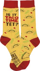 Taco Theme Socks