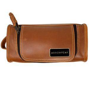 Taylor Falls Leather Travel Dopp Kit Bag