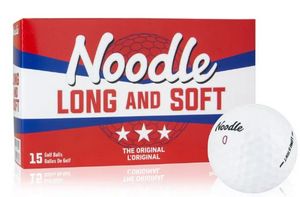 TaylorMadeÂ® Noodle Long & Soft Golf Ball (15 Pack)