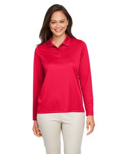 Team 365 Ladies' Zone Performance Long Sleeve Polo