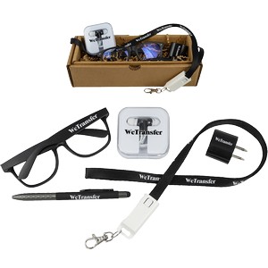 Tech Essentials Kit with Wall Charger