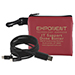 "TechMesh Wired" Mobile Tech Charging Cable Kit in Mesh Zipper Pouch