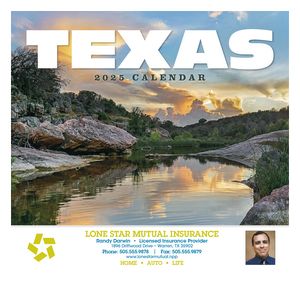 Texas Appointment Calendar - Stapled