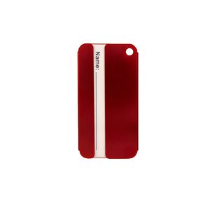 Texture Tone® Aluminum Rectangle Luggage Tag