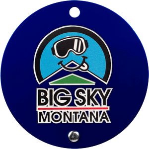 Texture ToneÂ® Aluminum Round Luggage Tag