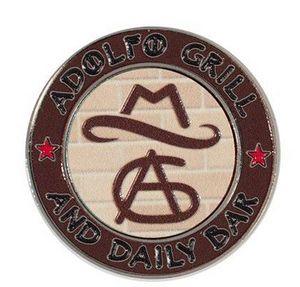 Texture ToneÂ® Golf Ball Marker Coin w/ Magnetic Ball Marker