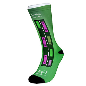 "Thames" Dye Sublimated Dress Socks (Pair)