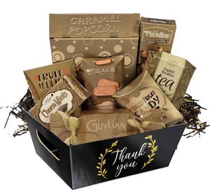 Thank You Gift Basket of Snacks