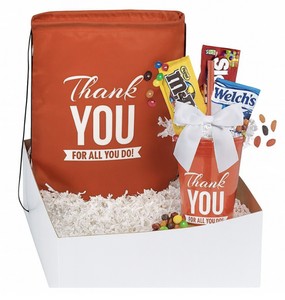 Thank You Tumbler & Drawstring Bag Gift Set
