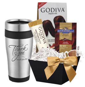 Thank You Tumbler with Cocoa & Chocolates
