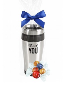 Thank You Tumbler with Lindt Truffles