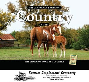 The Old Farmer's AlmanacÂ® Country: 2026 Stapled