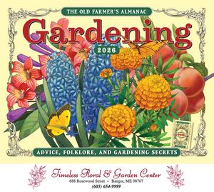 The Old Farmer's AlmanacÂ® Gardening: 2026 Stapled