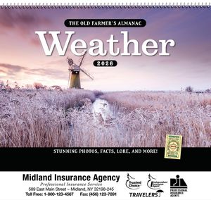 The Old Farmer's AlmanacÂ® Weather Watcher's: 2026 Spiral Bound