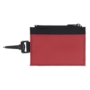 "The Regent" ID Holder w/Zipper Wallet & Plastic Carabiner (Overseas)