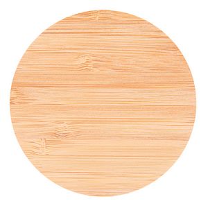 The Temora 15W Bamboo Wireless Charging Pad