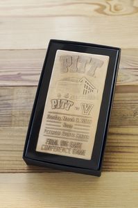 "The Ticket" Plaque