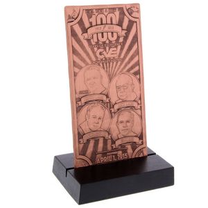 "The Ticket" Plaque