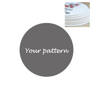 Thickened Paper Coasters 4 Inch Disposable Round Coasters