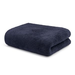 Throw - Soft Ribbed with Border - Kash-liteâ„¢ - Dark Navy - 52*70