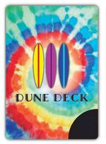 Tie Dye Theme Poker Size Playing Cards