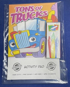 Tons of Trucks Activity Pad Fun Pack