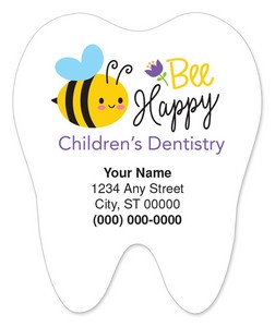 Tooth Die Cut Magnet (2.375" x 2.875")