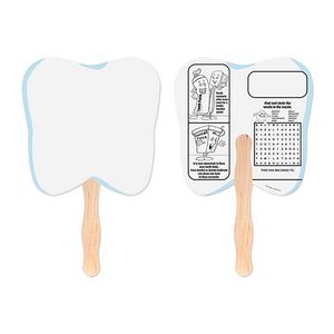 Tooth Shaped Hand Fan