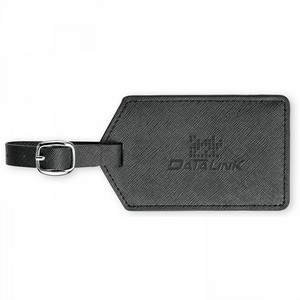 Toscano Genuine Leather Luggage Tag
