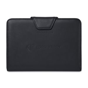 Travis & WellsÂ® Envoy Junior Magnet Close Padfolio - Black