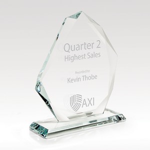 Tribute Glass Award 7.5"