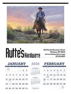 TriumphÂ® Calendars American West by Tim Cox Calendar