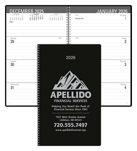 TriumphÂ® Calendars Classic Weekly Desk Planner