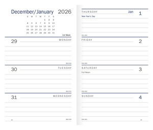 TriumphÂ® Calendars Classic Weekly Pocket Planner