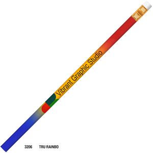 True Rainboâ„¢ #2 Pencil w/Round Ferrule