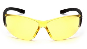 Black Frame with Amber Lens