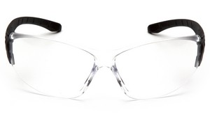 Black Frame with Clear H2X Anti-Fog Lens