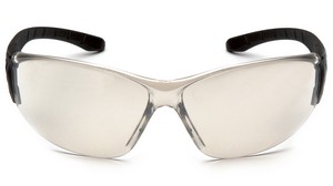 Black Frame with Indoor/Outdoor Mirror H2X Anti-Fog Lens