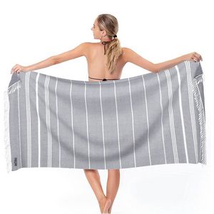 Turkish Cotton Beach Towel â€“ Soft